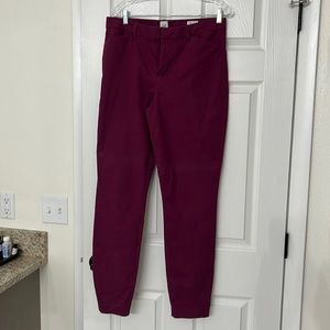 Gap signature skinny ankle khaki